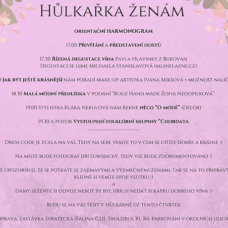 Akce: Hůlkařka Ženám